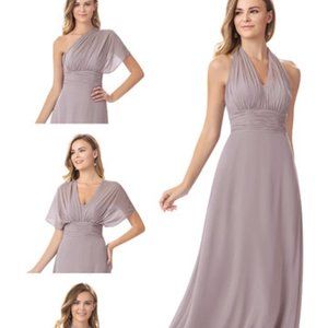 Azazie Bridesmaid Dress/ Convertible Maxi Dress